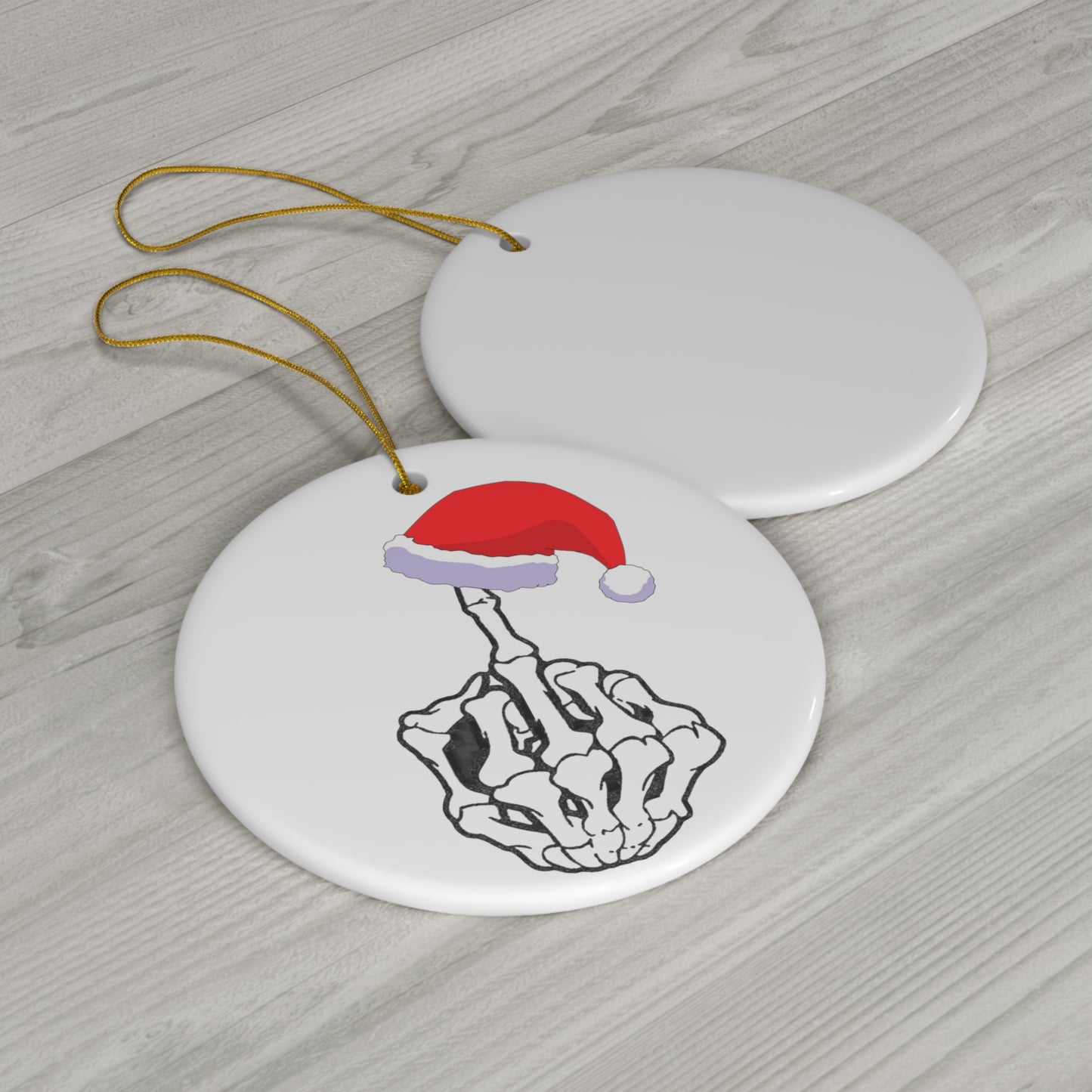 Ceramic Ornament, 4 Shapes