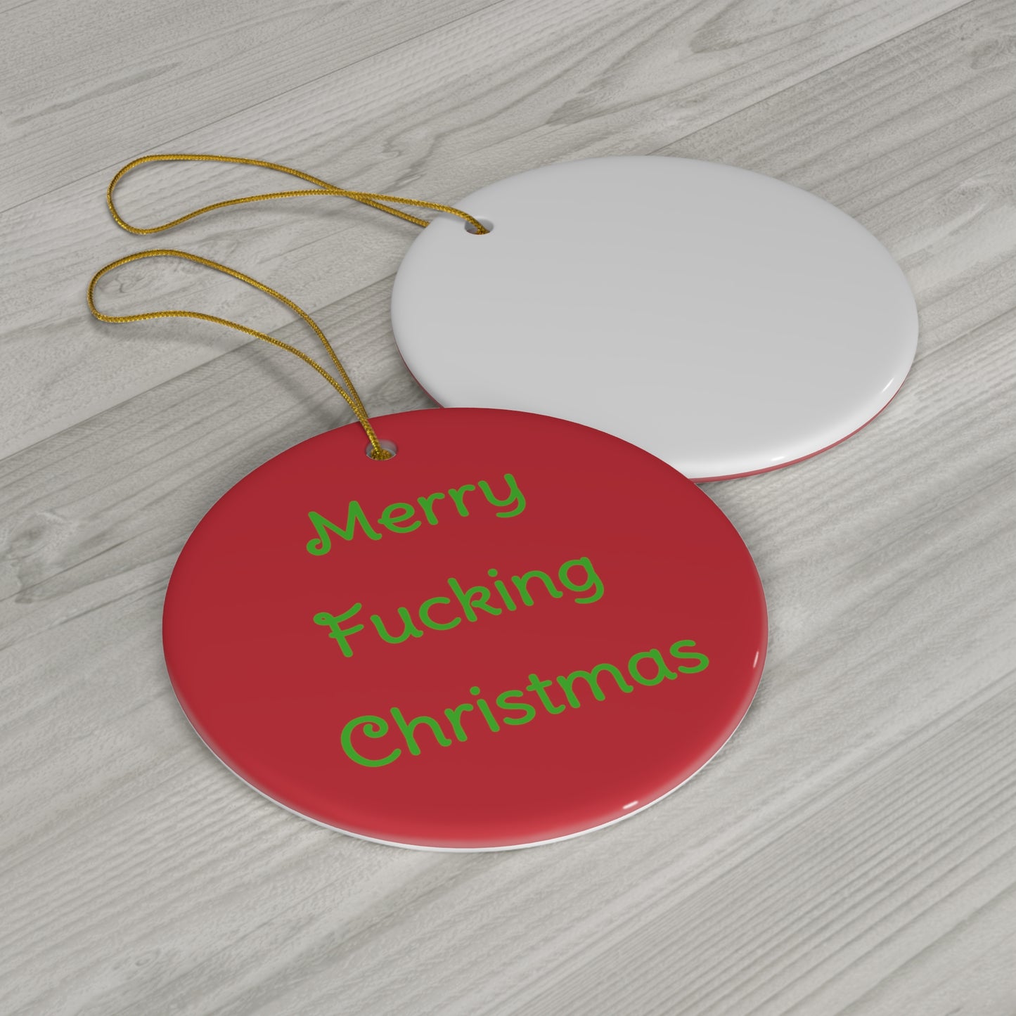 Ceramic Ornament, 4 Shapes