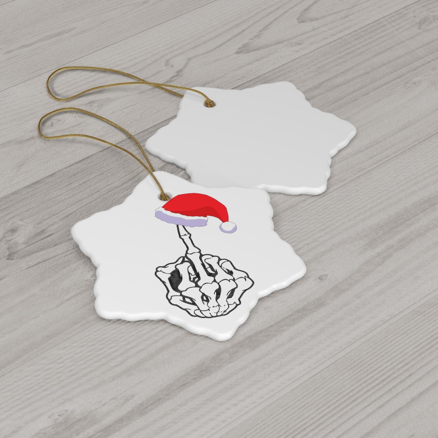 Ceramic Ornament, 4 Shapes