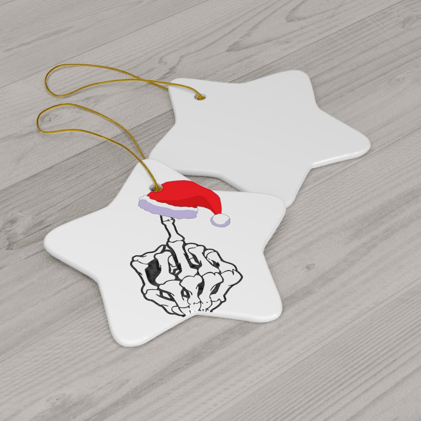 Ceramic Ornament, 4 Shapes