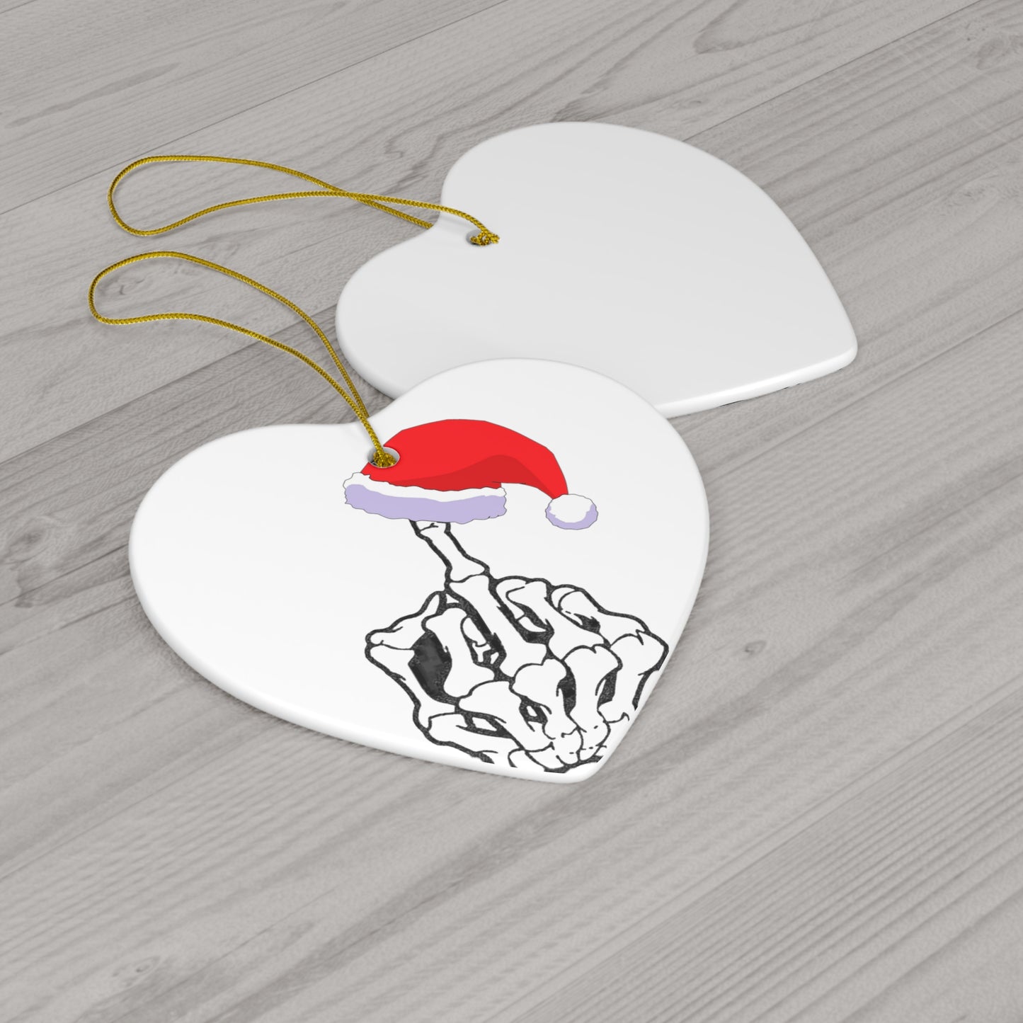Ceramic Ornament, 4 Shapes
