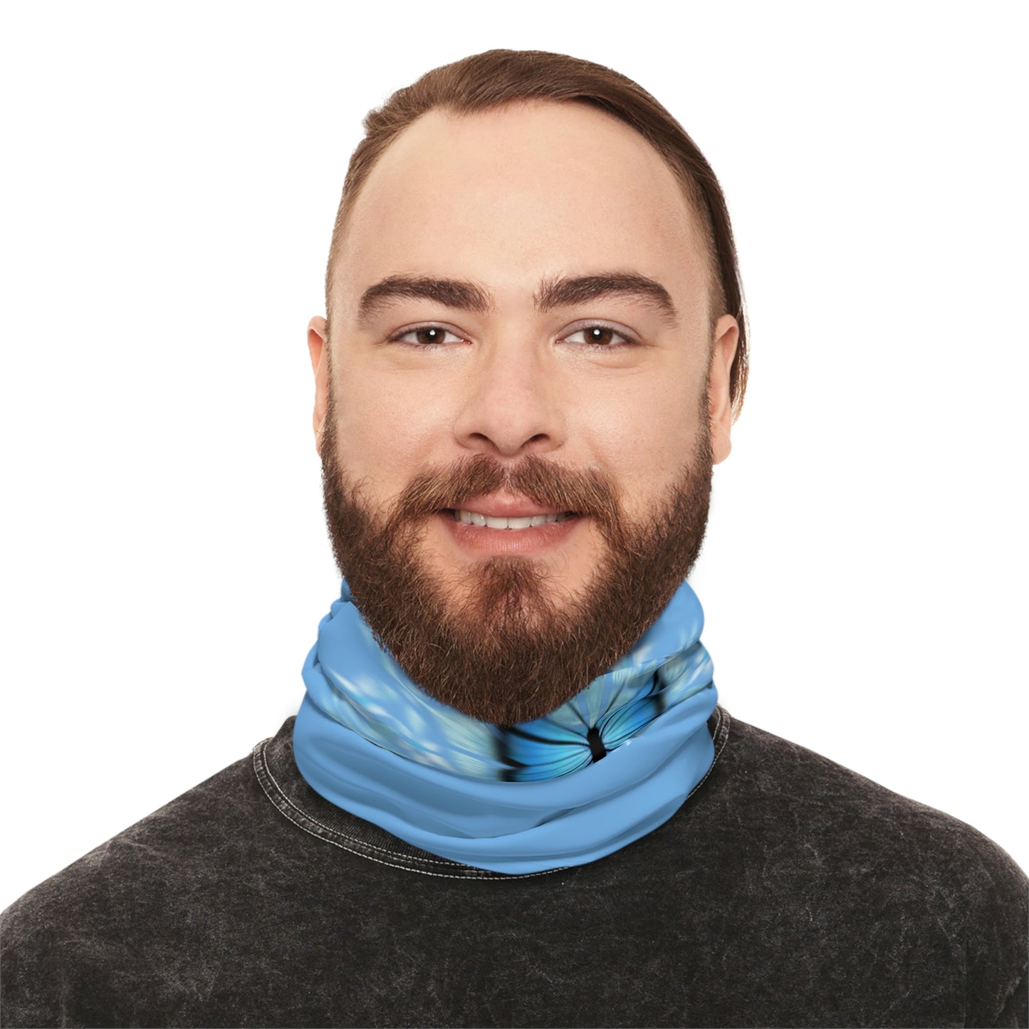 Winter Neck Gaiter With Drawstring