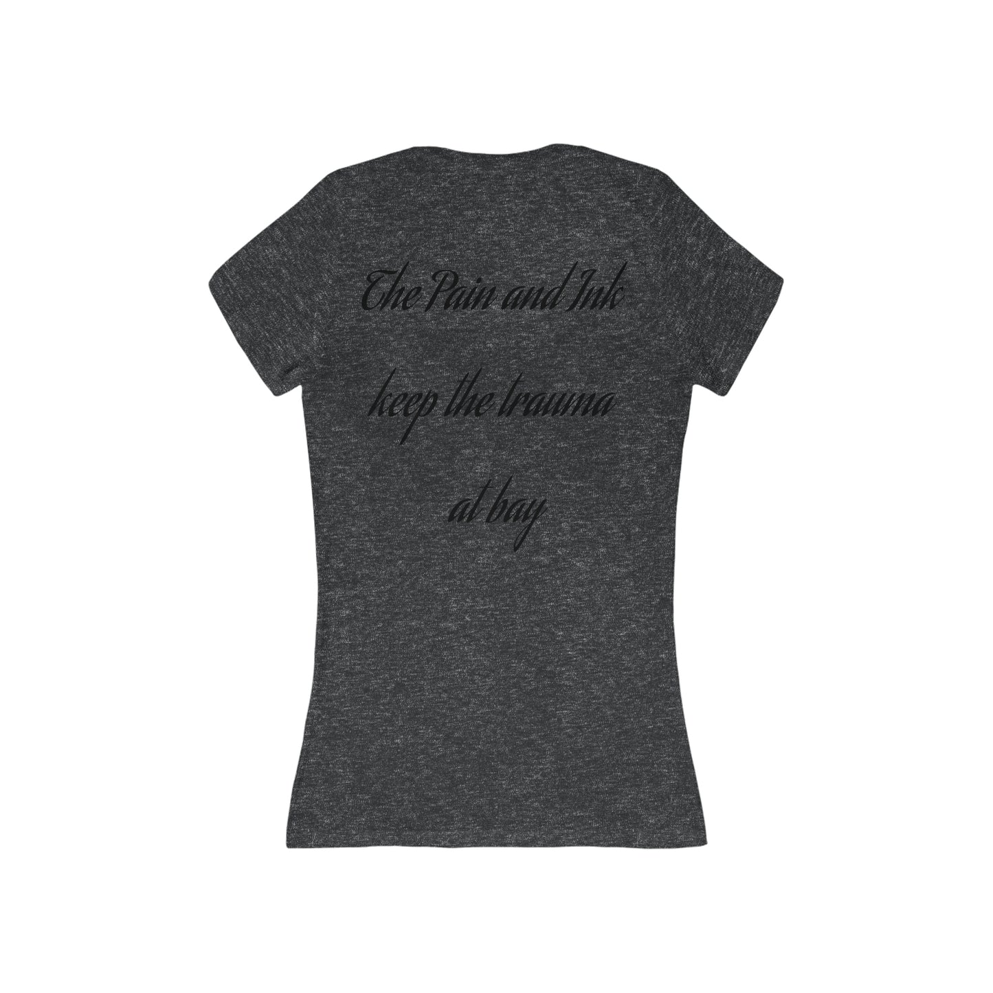 Women's Jersey Short Sleeve Deep V-Neck Tee