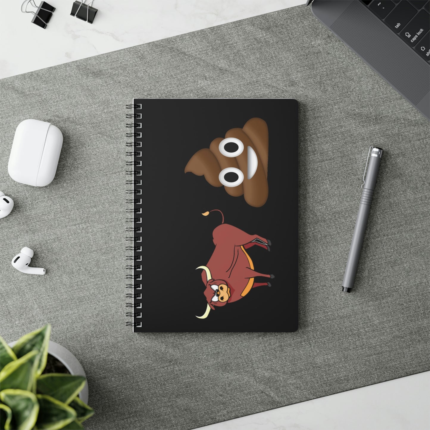 Wirobound Softcover Notebook, A5