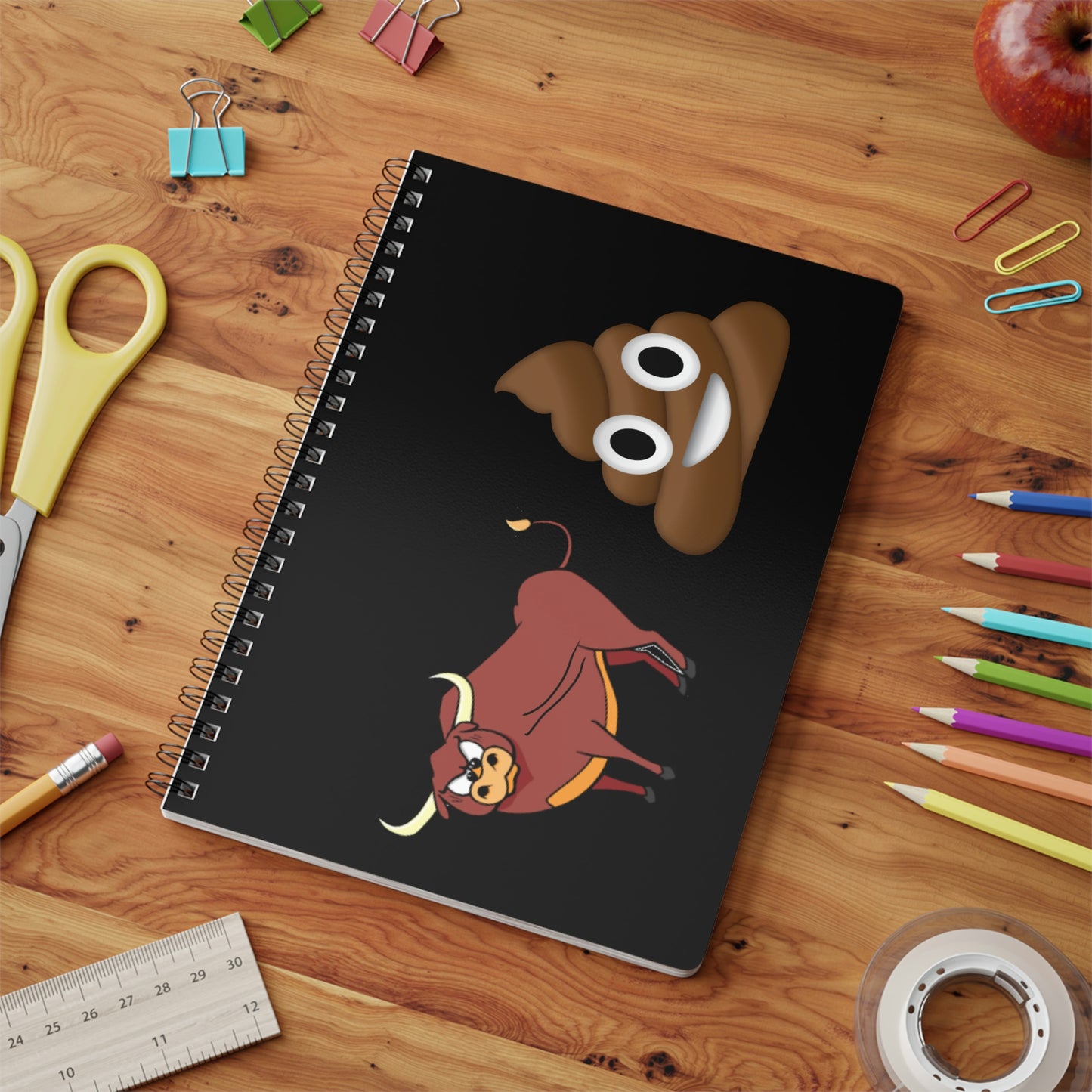 Wirobound Softcover Notebook, A5