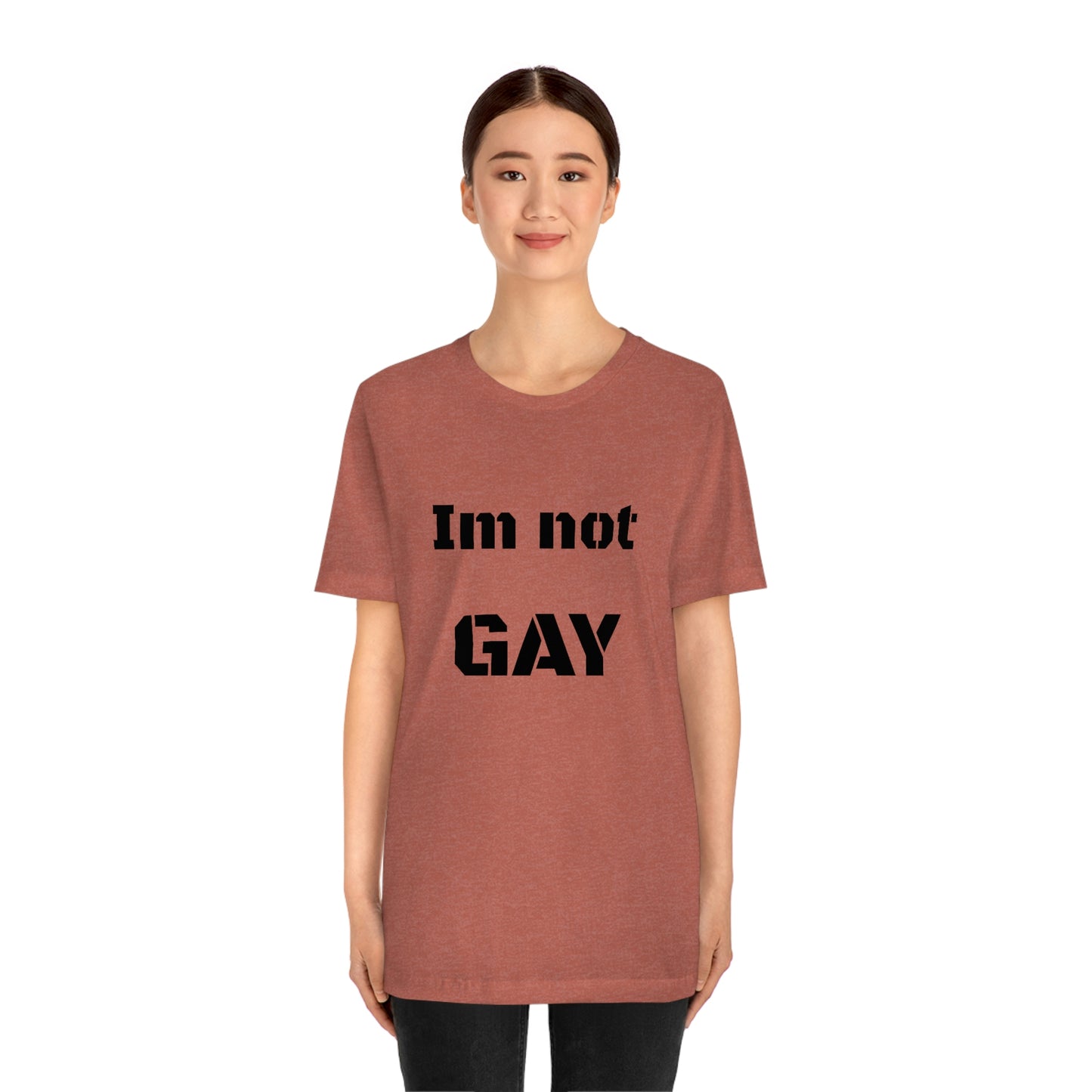 Unisex Jersey Short Sleeve Tee