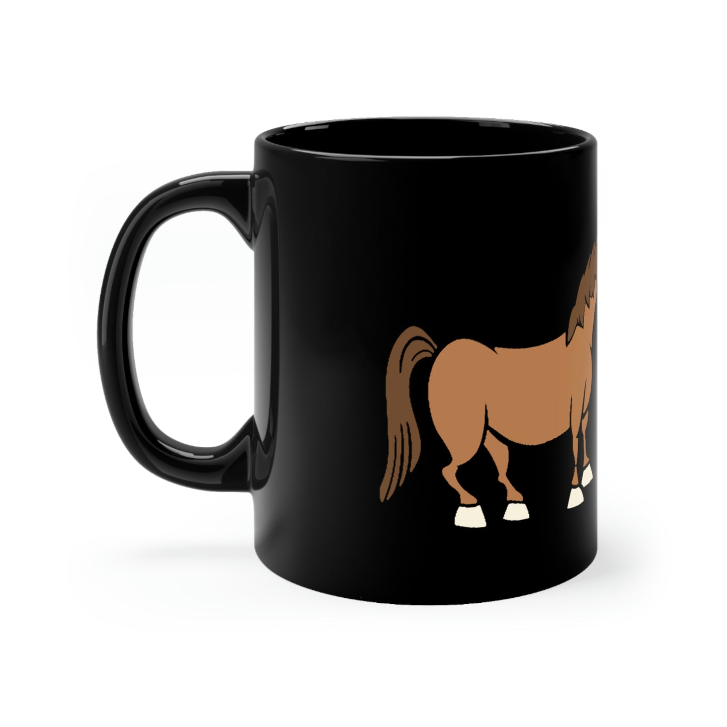 Black mug 11oz