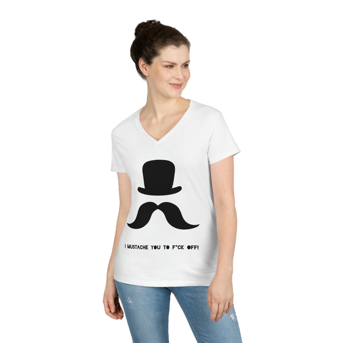 Ladies' V-Neck T-Shirt