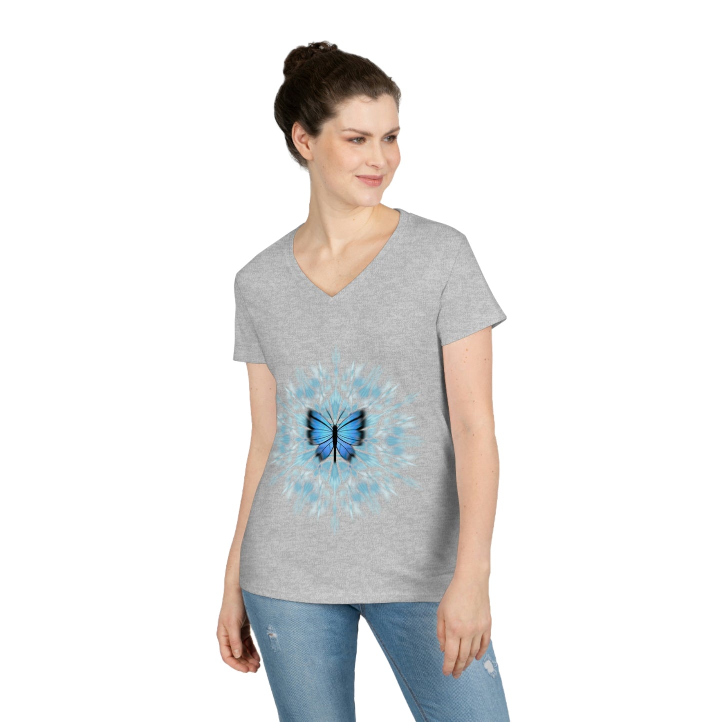 Ladies' V-Neck T-Shirt