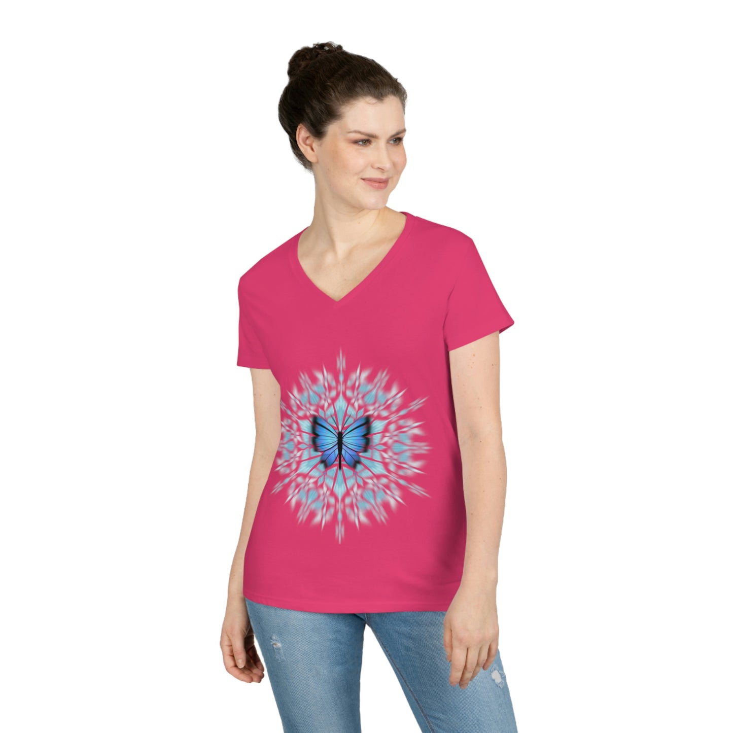 Ladies' V-Neck T-Shirt