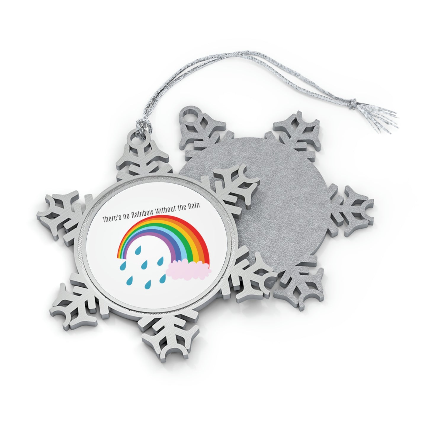 Pewter Snowflake Ornament